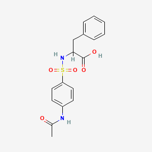 N-{[4-(acetylamino)phenyl]sulfonyl}phenylalanine