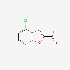 4-Chloro-1-benzofuran-2-carbaldehyde