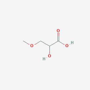 molecular formula C4H8O4 B2433783 2-Hydroxy-3-methoxypropanoic acid CAS No. 6713-71-9