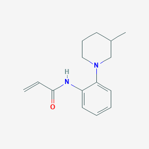 N-[2-(3-Methylpiperidin-1-yl)phenyl]prop-2-enamide