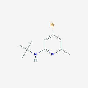 4-Bromo-n-(tert-butyl)-6-methylpyridin-2-amine