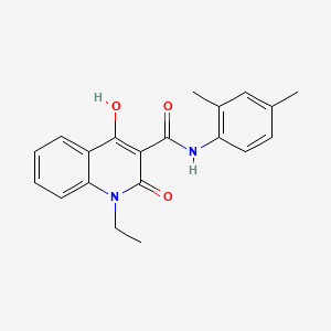 N-(2,4-dimethylphenyl)-1-ethyl-4-hydroxy-2-oxo-1,2-dihydroquinoline-3-carboxamide