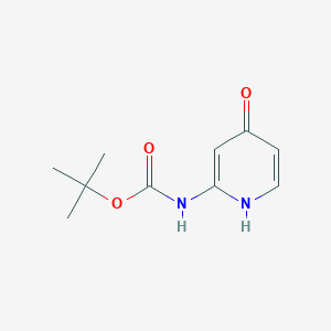 molecular formula C10H14N2O3 B2433899 Tert-butyl 4-hydroxypyridin-2-ylcarbamate CAS No. 937263-39-3