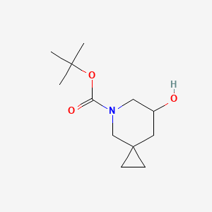 B2433942 tert-Butyl 7-hydroxy-5-azaspiro[2.5]octane-5-carboxylate CAS No. 2167476-06-2