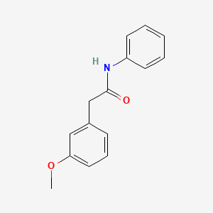 molecular formula C15H15NO2 B2433948 2-(3-甲氧基苯基)-N-苯乙酰胺 CAS No. 85274-96-0