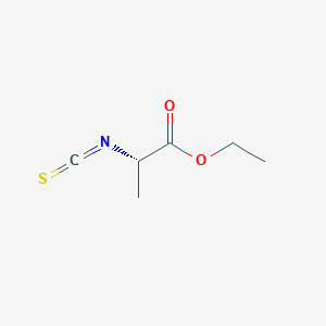 B2433982 ethyl (2S)-2-isothiocyanatopropanoate CAS No. 39574-16-8; 91423-17-5