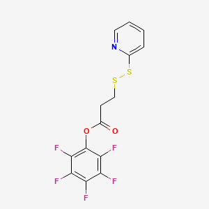 Perfluorophenyl 3-(pyridin-2-yldisulfanyl)propanoate