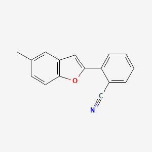 2-(5-Methylbenzofuran-2-yl)benzonitrile