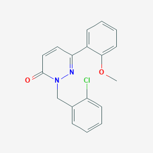 2-(2-chlorobenzyl)-6-(2-methoxyphenyl)pyridazin-3(2H)-one