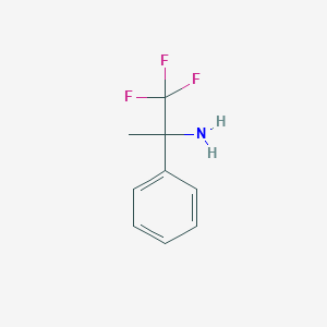 1,1,1-Trifluoro-2-phenylpropan-2-amine