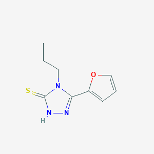5-(2-furyl)-4-propyl-4H-1,2,4-triazole-3-thiol