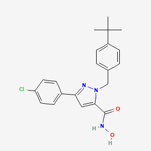 molecular formula C21H22ClN3O2 B2434614 Nrf2-IN-1 