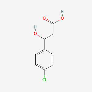 molecular formula C9H9ClO3 B2434618 3-(4-Chlorophenyl)-3-hydroxypropanoic acid CAS No. 25209-46-5