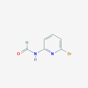 molecular formula C6H5BrN2O B2434729 N-(6-bromopyridin-2-yl)formamide CAS No. 1451186-66-5