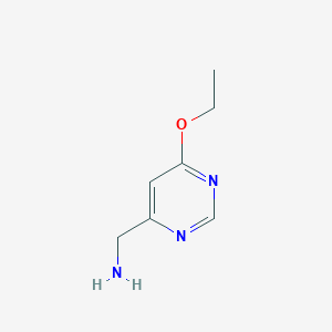 molecular formula C7H11N3O B2434929 (6-Ethoxypyrimidin-4-yl)methanamine CAS No. 1439898-25-5