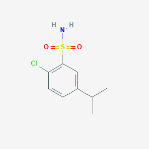 B2435076 2-Chloro-5-(propan-2-yl)benzene-1-sulfonamide CAS No. 1195310-17-8