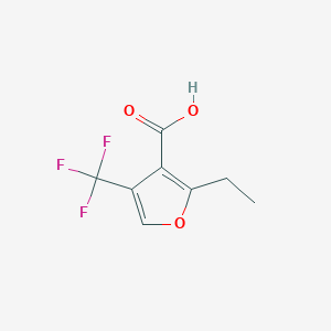 2-Ethyl-4-(trifluoromethyl)furan-3-carboxylic acid