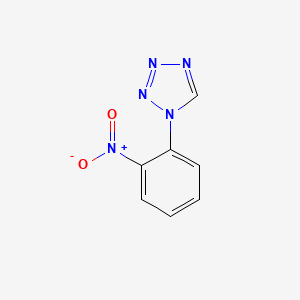molecular formula C7H5N5O2 B2435554 1-(2-nitrophenyl)-1H-1,2,3,4-tetrazole CAS No. 14210-50-5