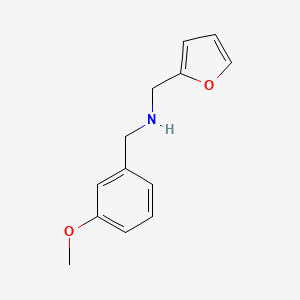 Furan-2-ylmethyl-(3-methoxy-benzyl)-amine