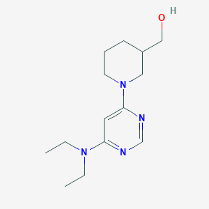 (1-(6-(Diethylamino)pyrimidin-4-yl)piperidin-3-yl)methanol