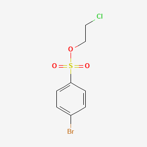 molecular formula C8H8BrClO3S B2435840 2-Chloroethyl 4-bromobenzenesulfonate CAS No. 53273-20-4