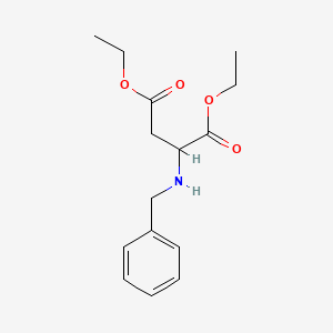 molecular formula C15H21NO4 B2435916 Diethyl 2-(benzylamino)succinate CAS No. 746551-67-7