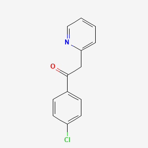 1-(4-Chlorophenyl)-2-(pyridin-2-yl)ethan-1-one