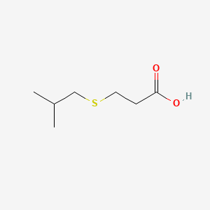 molecular formula C7H14O2S B2436751 3-(Isobutylthio)propanoic acid CAS No. 23246-19-7