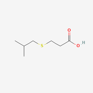 3-(Isobutylthio)propanoic acid