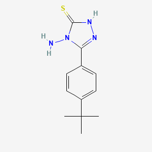 4-Amino-5-(4-tert-butyl-phenyl)-4H-[1,2,4]triazole-3-thiol