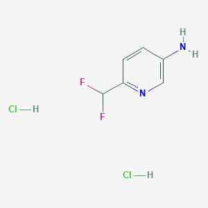 6-(Difluoromethyl)pyridin-3-amine dihydrochloride