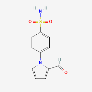4-(2-Formyl-1h-pyrrol-1-yl)benzenesulfonamide