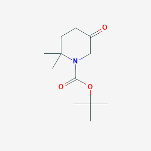 Tert-butyl 2,2-dimethyl-5-oxopiperidine-1-carboxylate