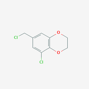 5-Chloro-7-(chloromethyl)-2,3-dihydro-1,4-benzodioxine