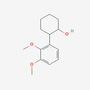 molecular formula C14H20O3 B2437117 2-(2,3-Dimethoxyphenyl)cyclohexanol CAS No. 854901-58-9