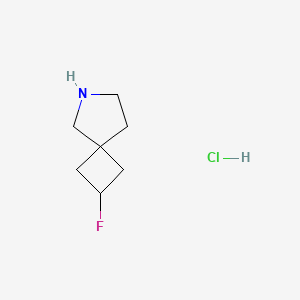 2-Fluoro-6-azaspiro[3.4]octane hydrochloride