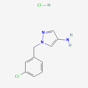 1-(3-Chlorobenzyl)-1H-pyrazol-4-amine hydrochloride