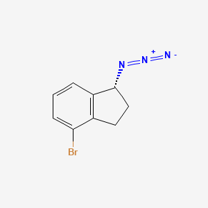 (1R)-1-Azido-4-bromo-2,3-dihydro-1H-indene