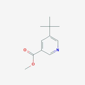 molecular formula C11H15NO2 B2437480 Methyl 5-(tert-butyl)nicotinate CAS No. 2089326-90-7