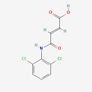 molecular formula C10H7Cl2NO3 B2437499 (2E)-3-[N-(2,6-dichlorophenyl)carbamoyl]prop-2-enoic acid CAS No. 37904-05-5