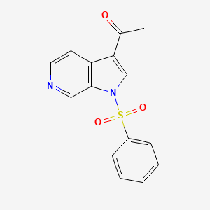 1-(1-(Phenylsulfonyl)-1H-pyrrolo[2,3-c]pyridin-3-yl)ethanone