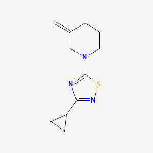 1-(3-Cyclopropyl-1,2,4-thiadiazol-5-yl)-3-methylidenepiperidine