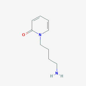 molecular formula C9H14N2O B2437945 1-(4-Aminobutyl)-1,2-dihydropyridin-2-one CAS No. 1016685-12-3