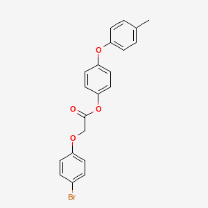 4-(p-Tolyloxy)phenyl 2-(4-bromophenoxy)acetate