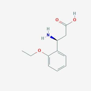 molecular formula C11H15NO3 B2438149 (3S)-3-amino-3-(2-ethoxyphenyl)propanoic acid CAS No. 1270157-01-1
