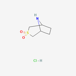 3-Thia-8-azabicyclo[3.2.1]octane 3,3-dioxide hydrochloride