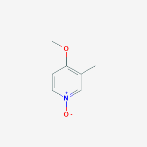 molecular formula C7H9NO2 B2438185 Methyl 3-methyl-1-oxidopyridin-4-yl ether CAS No. 26883-29-4