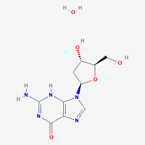 molecular formula C10H15N5O5 B024384 2'-Deoxyguanosine monohydrate CAS No. 312693-72-4
