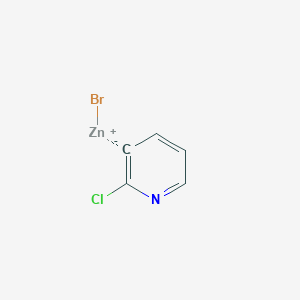 molecular formula C5H3BrClNZn B2438489 2-Chloro-3-pyridylzinc bromide CAS No. 1227833-83-1