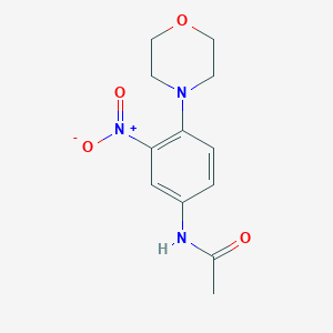 N-[4-(morpholin-4-yl)-3-nitrophenyl]acetamide
